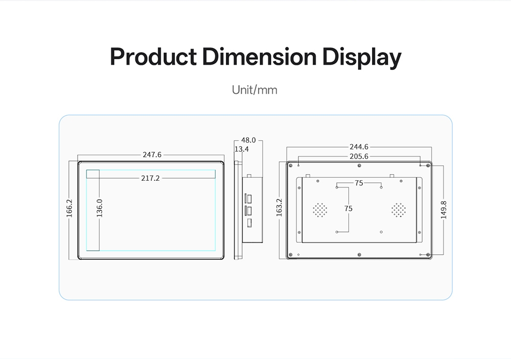 B P1 10.1" Touch Panel PC - 18