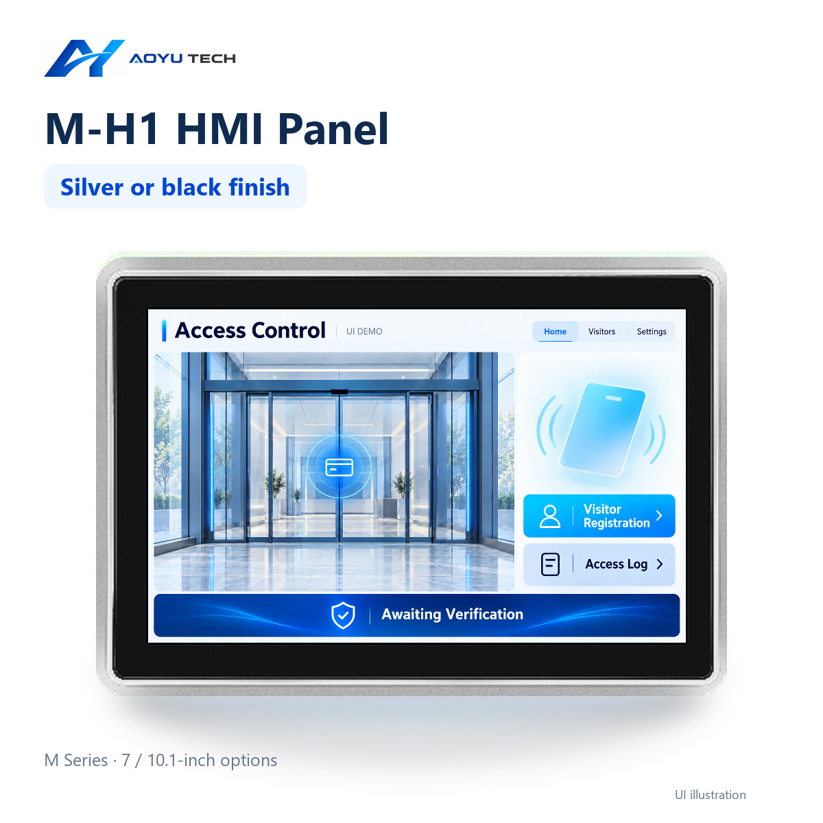 M-H1-101 10.1-inch HMI Panel