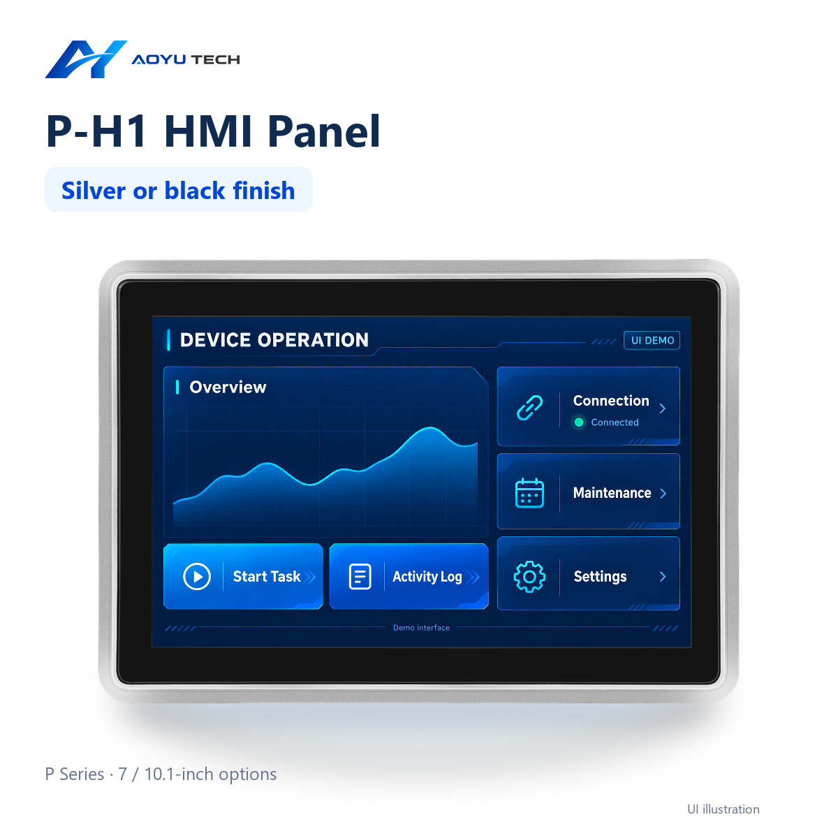 P-H1-101 10.1-inch HMI Panel